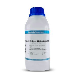 Álcool Etílico 95ºGL, 1000ml - Uso laboratorial