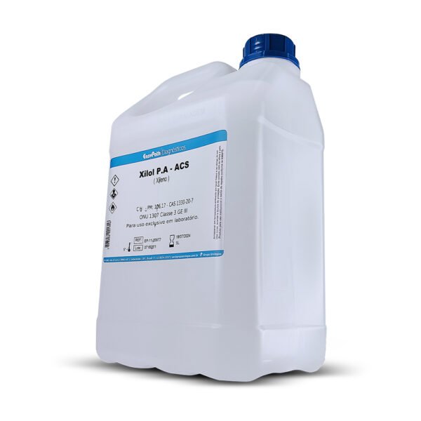 Xileno ONU 1307 Classe 3 GE III PA, 99,8%, 5.000ML - Uso laboratorial